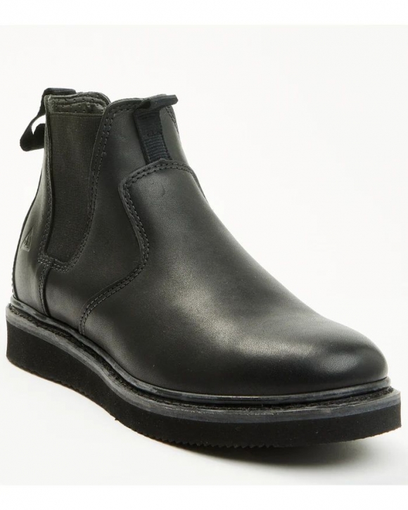 Brand New Hawx Men's Pull-On Chelsea Work Boots - Soft Toe | Black