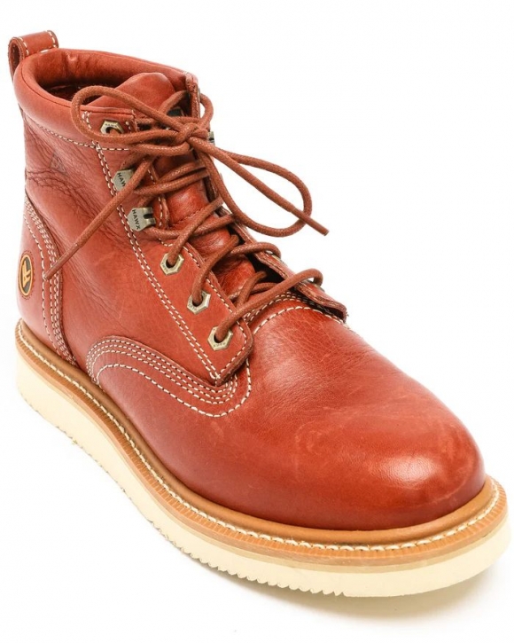 Brand New Hawx Men's 6" Grade Work Boots - Composite Toe | Red