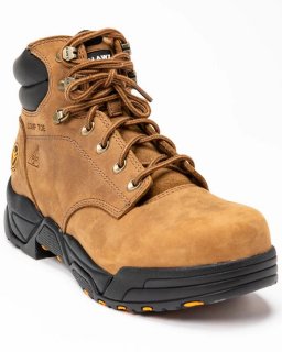 Brand New Hawx Men's 6" Enforcer Work Boots - Composite Toe | Brown