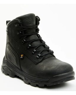 Brand New Hawx Men's Enforcer Pro Work Boots - Soft Toe | Black
