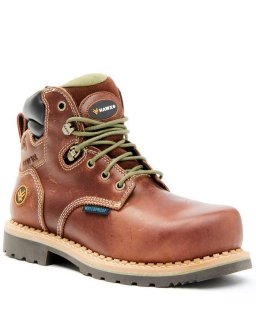 Brand New Hawx Women's Platoon Waterproof Work Boots - Composite Toe | Brown
