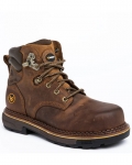 Brand New Hawx Men's Crew Chief Work Boots - Composite Toe | Dark Brown
