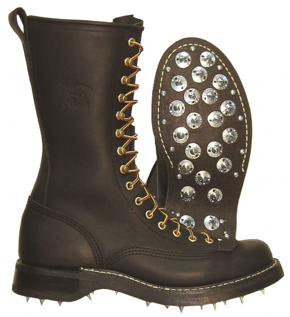 Promotion New Arrivals Hoffman Men's 12" 9014 Leather Spring Calk