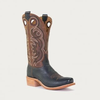 NEW ARRIVALS HYER BOOTS MEN'S RILEY - Black/Tan