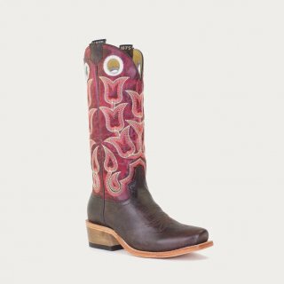 NEW ARRIVALS HYER BOOTS WOMEN'S TIPTON - Brown/Red