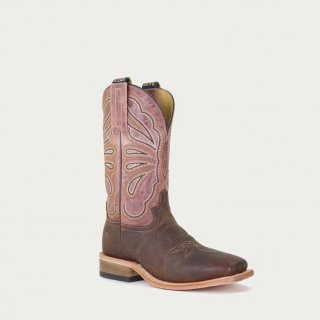 NEW ARRIVALS HYER BOOTS WOMEN'S LOLA - Brown/Pink