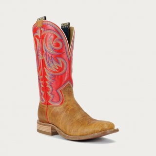NEW ARRIVALS HYER BOOTS MEN'S SAWYER - Tan/Red