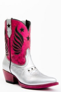 Special Offer Idyllwind Women's Metallic Star Inlay Roadie Western Booties - Round Toe | Pink Special Offer Idyllwind Women's Metallic Star Inlay Roadie Western Booties - Round Toe | Pink