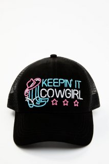 Special Offer Idyllwind Women's Keepin' It Cowgirl Neon Baseball Hat | Black