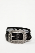 Special Offer Idyllwind Women's Windriver Seed Bead Western Belt | Black