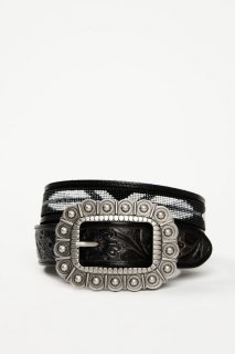 Special Offer Idyllwind Women's Windriver Seed Bead Western Belt | Black Special Offer Idyllwind Women's Windriver Seed Bead Western Belt | Black