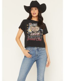 Special Offer Idyllwind Women's Honky Tonk Country Short Sleeve Graphic Tee | Black Special Offer Idyllwind Women's Honky Tonk Country Short Sleeve Graphic Tee | Black