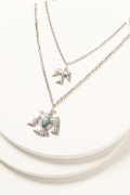 Special Offer Idyllwind Women's Prescott Antique Layered Thunderbird Necklace | Silver