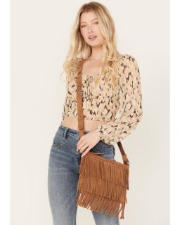 Special Offer Idyllwind Women's Darlington Court Suede Crossbody Handbag | Lt Brown Special Offer Idyllwind Women's Darlington Court Suede Crossbody Handbag | Lt Brown