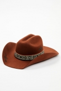 Special Offer Idyllwind Women's Saville Western Wool Felt Hat | Rust Copper