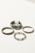 Special Offer Idyllwind Women's Kenton 4-Piece Bracelet Set | Silver Special Offer Idyllwind Women's Kenton 4-Piece Bracelet Set | Silver