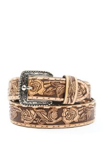 Special Offer Idyllwind Women's Just A Rose Embossed Tool Belt | Brown