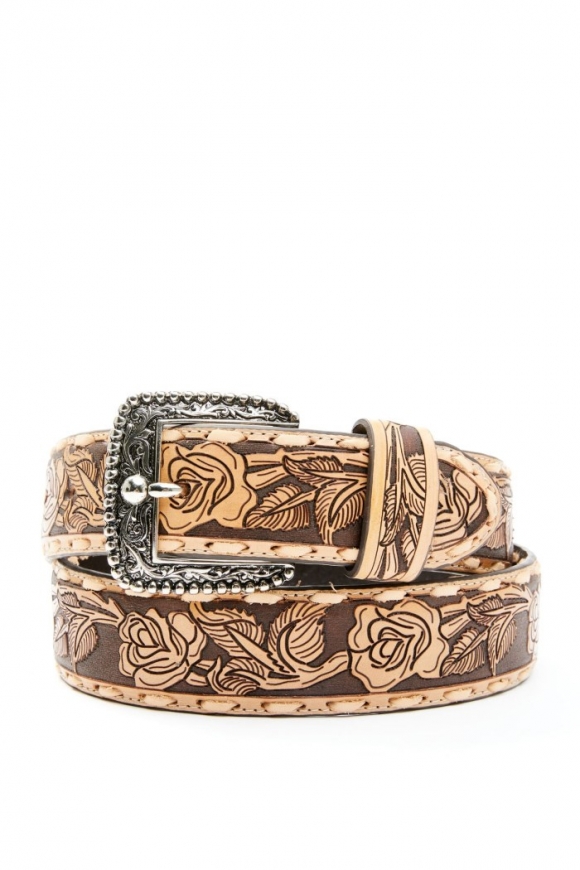 Special Offer Idyllwind Women's Just A Rose Embossed Tool Belt | Brown