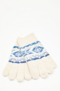Special Offer Idyllwind Women's Hensley Southwestern Print Gloves | Ivory