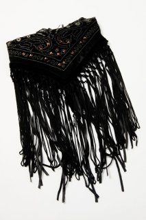 Special Offer Idyllwind Women's Linnet Bandana Fringe Necklace | Black