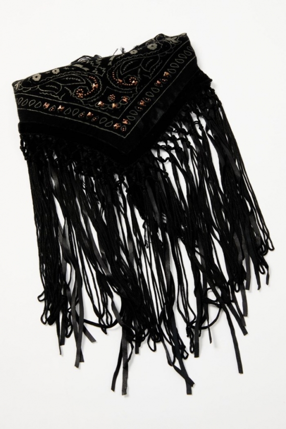 Special Offer Idyllwind Women's Linnet Bandana Fringe Necklace | Black Special Offer Idyllwind Women's Linnet Bandana Fringe Necklace | Black