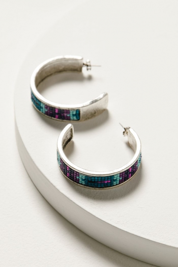 Special Offer Idyllwind Women's Lealand Lane Hoop Earrings | Silver