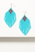 Special Offer Idyllwind Women's Quinley Turquoise Beaded Fringe Earrings | Turquoise Special Offer Idyllwind Women's Quinley Turquoise Beaded Fringe Earrings | Turquoise