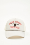 Special Offer Idyllwind Women's Here Comes Trouble Ball Cap | Brown Special Offer Idyllwind Women's Here Comes Trouble Ball Cap | Brown