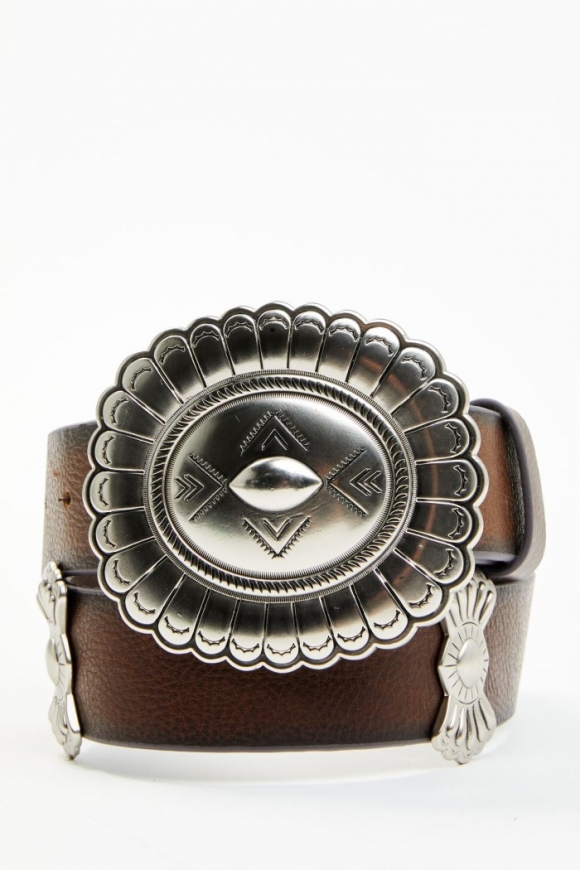 Special Offer Idyllwind Women's Leather Concho Belt | Brown