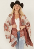 Special Offer Idyllwind Women's Austin Southwestern Print Fringe Shawl | Ivory Special Offer Idyllwind Women's Austin Southwestern Print Fringe Shawl | Ivory
