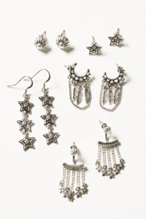 Special Offer Idyllwind Women's Fleetwood 5-piece Earring Set | Silver