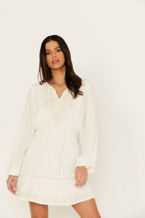 Special Offer Idyllwind Women's Baxter Short Dress | Ivory