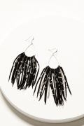 Special Offer Idyllwind Women's Harrow Black Fringe Earrings | Black