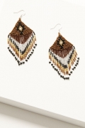 Special Offer Idyllwind Women's Hayden Fringe Bronze Earrings | Gold Special Offer Idyllwind Women's Hayden Fringe Bronze Earrings | Gold
