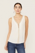 Special Offer Idyllwind Women's Camellia Sleeveless Top | Ivory Special Offer Idyllwind Women's Camellia Sleeveless Top | Ivory