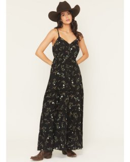 Special Offer Idyllwind Women's Colt Floral Print Sleeveless Button-Down Maxi Dress | Black Special Offer Idyllwind Women's Colt Floral Print Sleeveless Button-Down Maxi Dress | Black