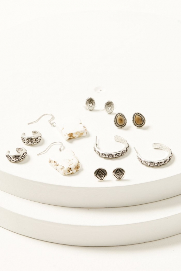 Special Offer Idyllwind Women's Dorella Earring Set | Silver