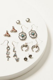 Special Offer Idyllwind Women's Calais Outlaw Earring Set - 6 Piece | Silver Special Offer Idyllwind Women's Calais Outlaw Earring Set - 6 Piece | Silver