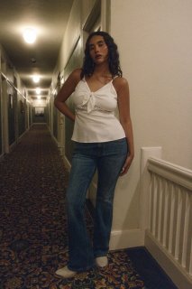 Special Offer Idyllwind Women's Tie-Front Cami | Ivory Special Offer Idyllwind Women's Tie-Front Cami | Ivory