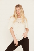 Special Offer Idyllwind Women's Fannie Studded Tee | Ivory