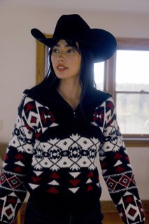 Special Offer Idyllwind Women's Alpine Zip Front Sweater | Black