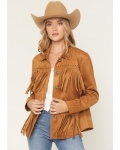 Special Offer Idyllwind Women's Norton Faux Suede Fringe Shacket | Pecan Special Offer Idyllwind Women's Norton Faux Suede Fringe Shacket | Pecan