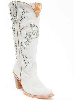 Special Offer Idyllwind Women's Gambler Western Boots - Round Toe | White