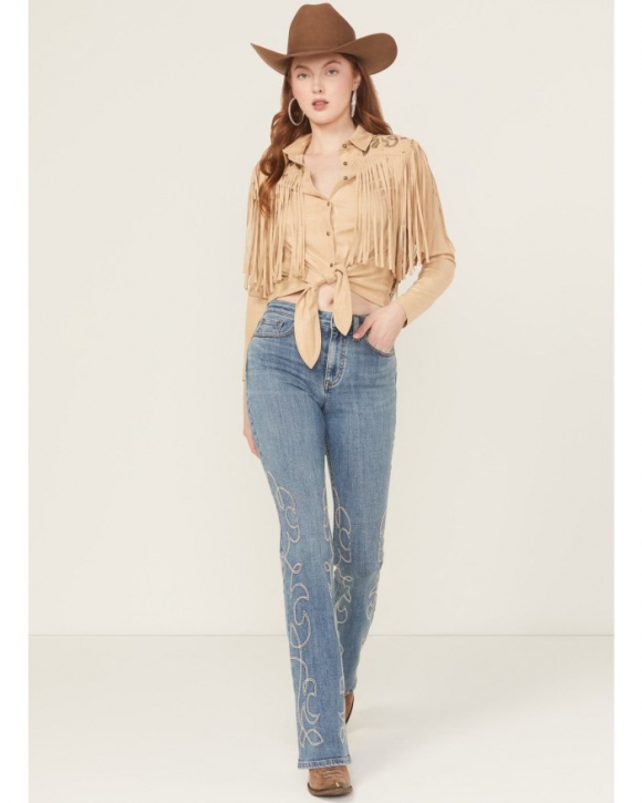 Special Offer Idyllwind Women's Arbor Medium Wash Legend High Rise Bootcut Super Stretch Denim Jeans | Medium Wash Special Offer Idyllwind Women's Arbor Medium Wash Legend High Rise Bootcut Super Stretch Denim Jeans | Medium Wash