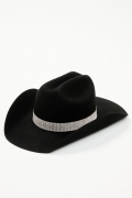 Special Offer Idyllwind Women's Saddlebrooke Rhinestone Felt Cowboy Hat | Black Special Offer Idyllwind Women's Saddlebrooke Rhinestone Felt Cowboy Hat | Black