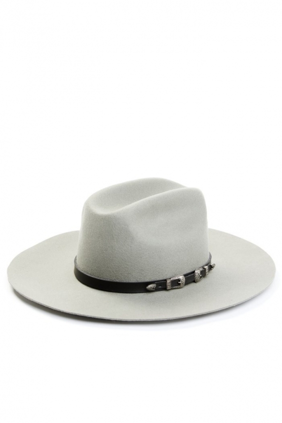 Special Offer Idyllwind Women's Double D Wool Felt Western Hat | Grey