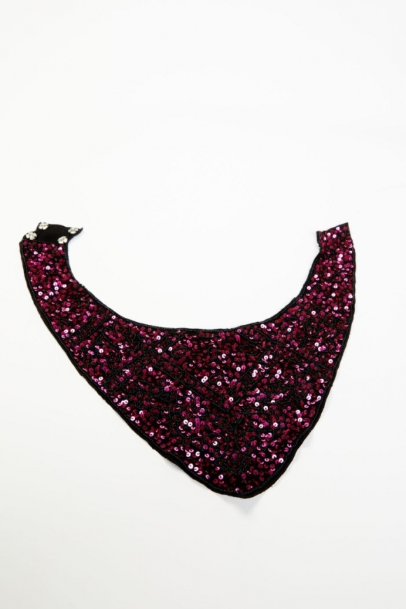 Special Offer Idyllwind Women's Monroe Fuchsia Sequin Bandana Necklace | Fuchsia