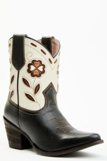 Special Offer Idyllwind Women's Runaway Black Western Booties - Round Toe | Black Special Offer Idyllwind Women's Runaway Black Western Booties - Round Toe | Black