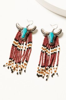 Special Offer Idyllwind Women's Riverbend Seed Bead Fringe Earrings | Multi Special Offer Idyllwind Women's Riverbend Seed Bead Fringe Earrings | Multi
