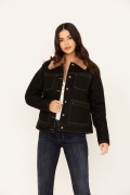 Special Offer Idyllwind Women's Easton Reversible Denim Blanket Jacket | Black